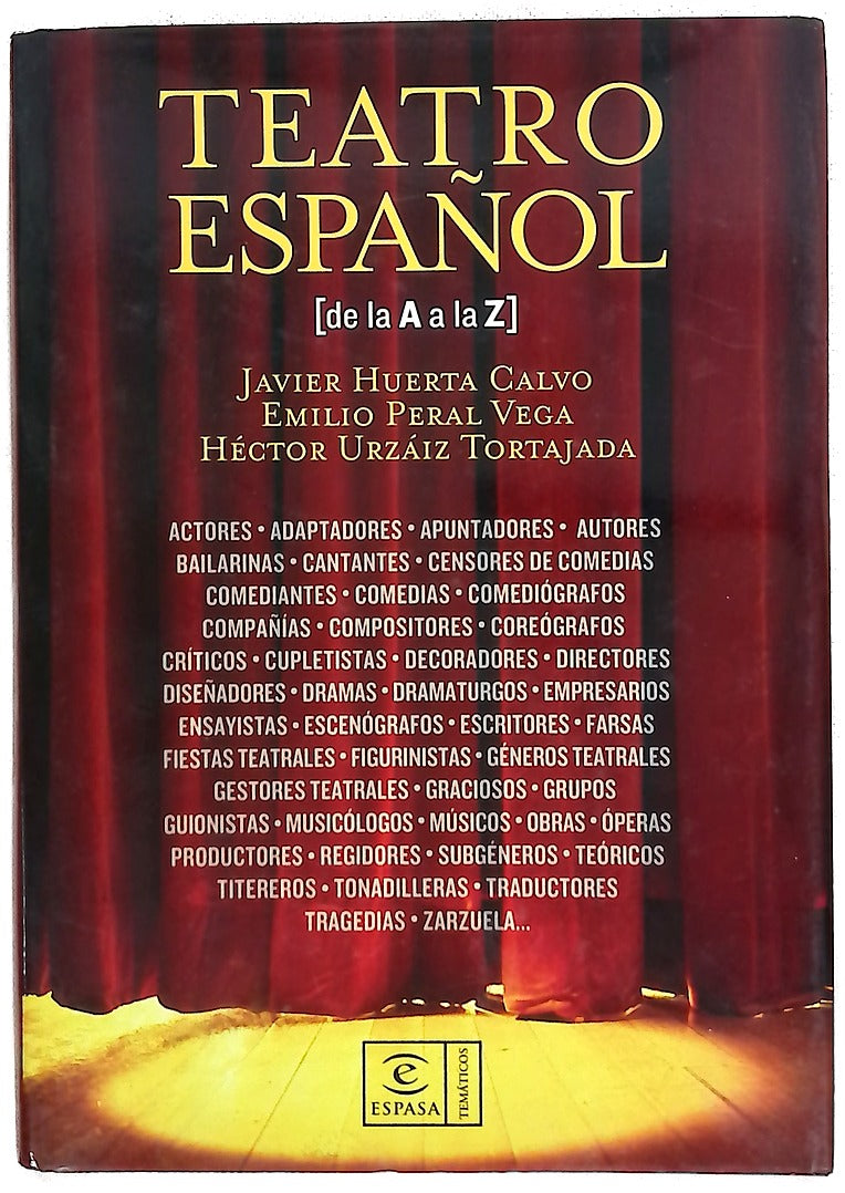 Teatro español (de la A a la Z)