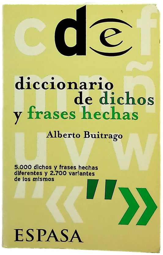 Diccionario de dichos y frases hechas