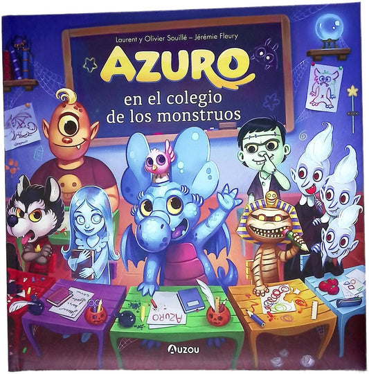 Azuro en el colegio de los monstruos