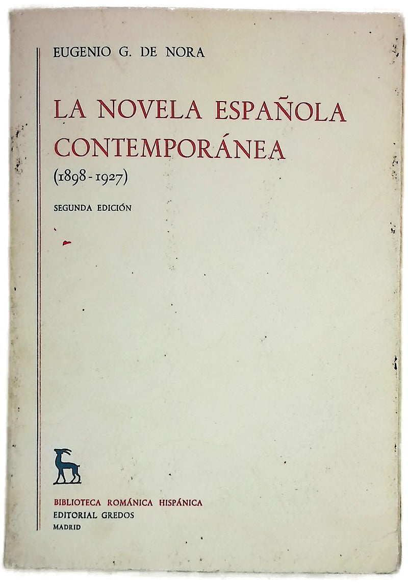 La novela española contemporánea