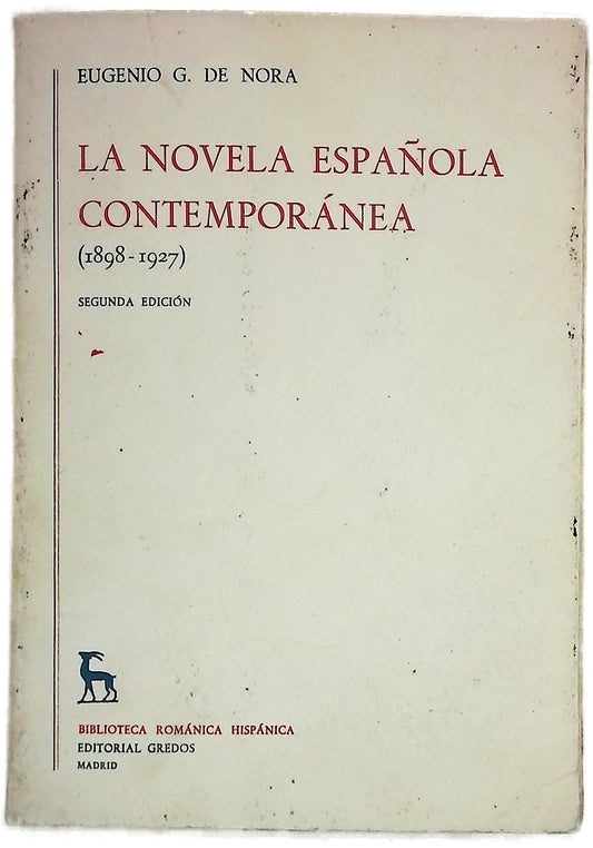 La novela española contemporánea