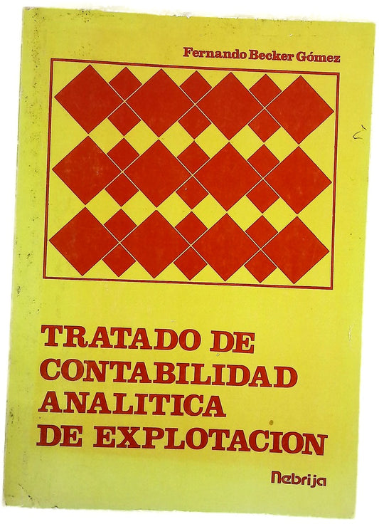 Tratado de Contabilidad analítica de explotación
