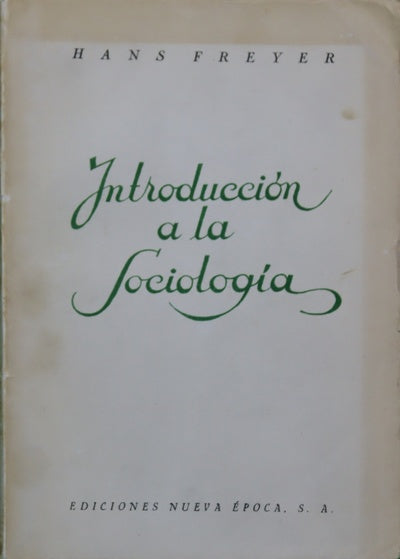 Introducción a la sociología