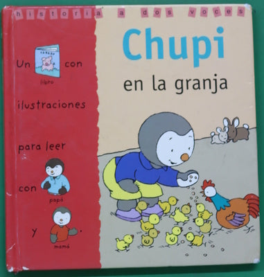 Chupi en la granja