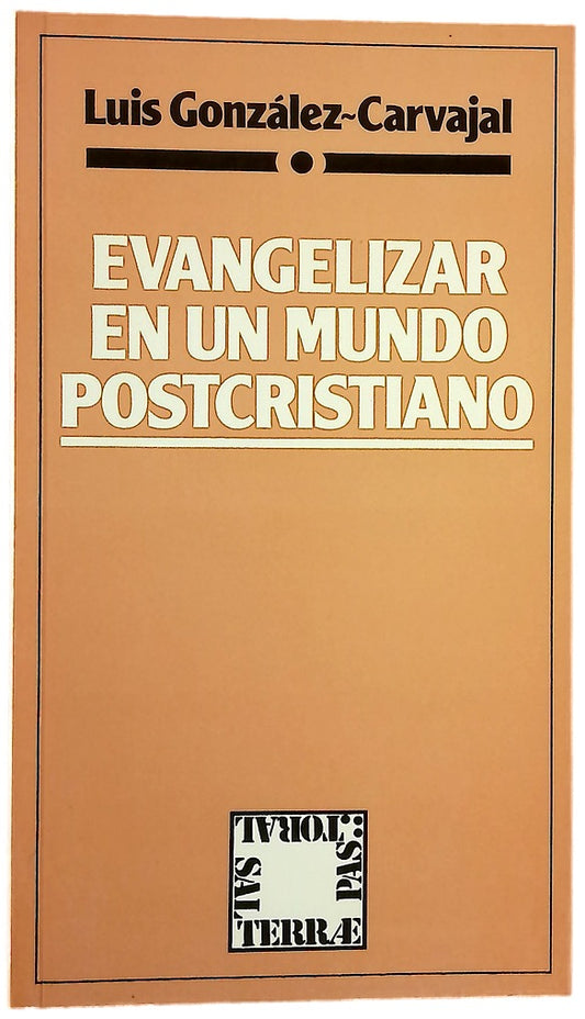 Evangelizar en un mundo postcristiano