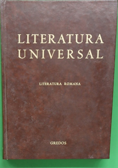 Literatura romana (t. III)