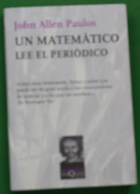 Un matemático lee el periódico