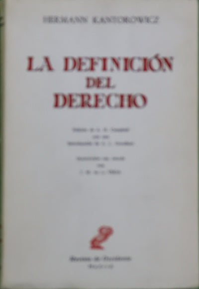 La definición del Derecho