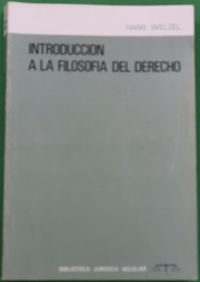 Introducción a la filosofía del derecho derecho natural y justicia material