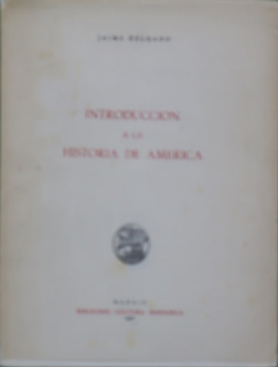 Introducción a la historia de América