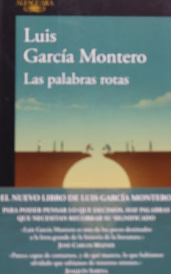 Las palabras rotas :  El desconsuelo de la democracia