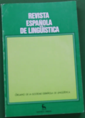 Revista española de lingüística : órgano de la Sociedad Española de Lingüística (v. 20.2)