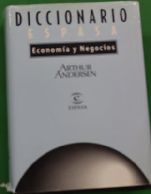 Diccionario Espasa economía y negocios