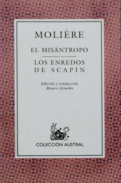 El misántropo Los enredos de Scapin
