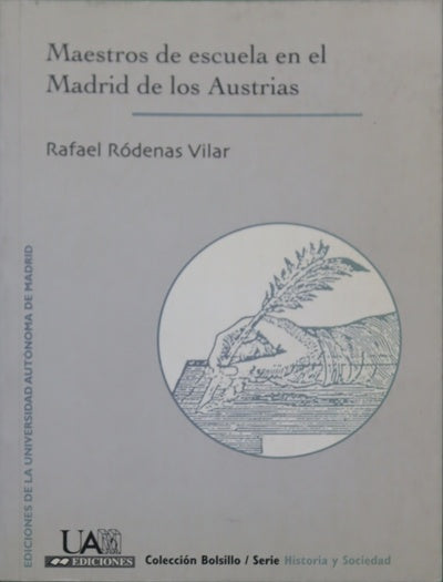 Maestros de escuela en el Madrid de los Austrias