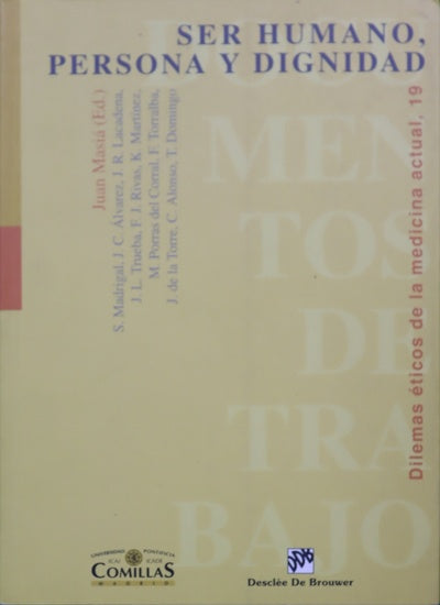 Ser humano, persona y dignidad