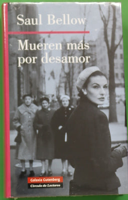 Mueren más por desamor