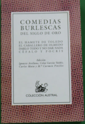 Comedias burlescas del Siglo de oro