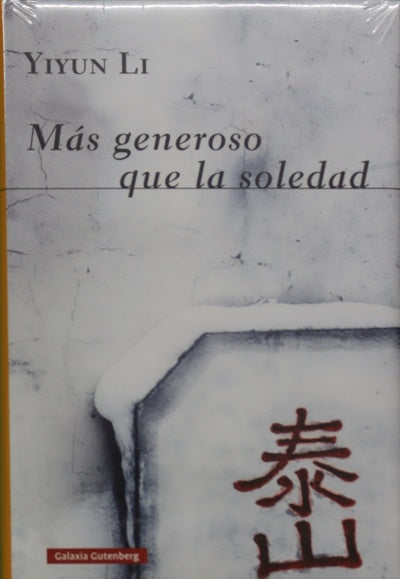 Más generoso que la soledad