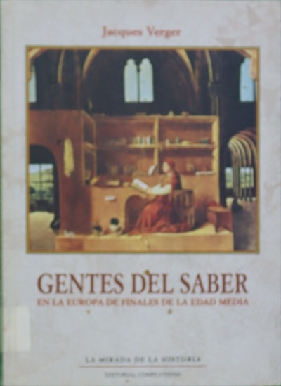 Gentes del saber en la Europa de finales de la Edad Media