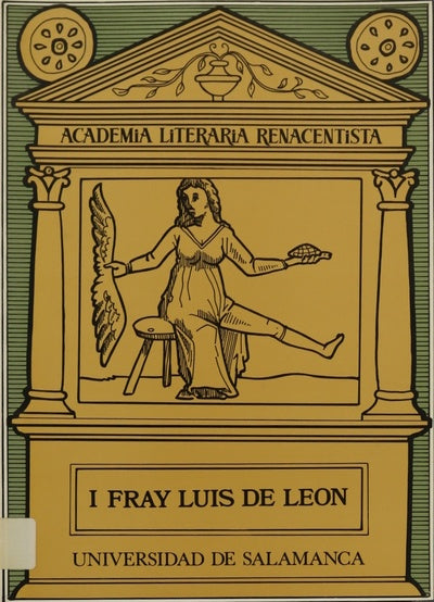 Fray Luis de León [Actas de la I. Academia: Salamanca 10-12 de diciembre 1979]