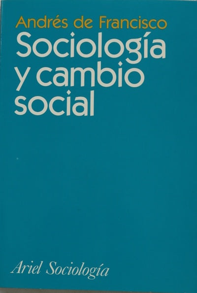 Sociología y cambio social