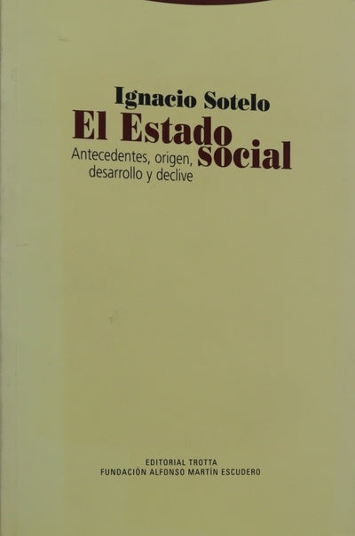 El estado social : antecedentes, origen, desarrollo y declive