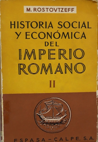 Historia social y económica del Imperio Romano (v. II).