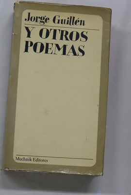 Y otros poemas