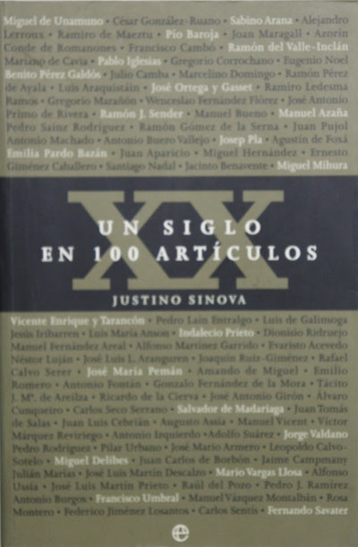 Un siglo en 100 artículos