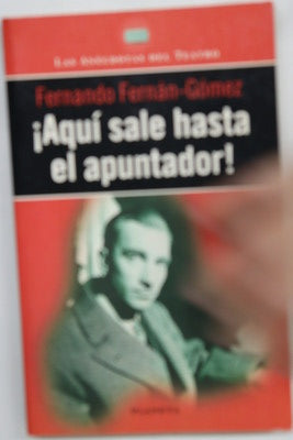 ¡Aquí sale hasta el apuntador!