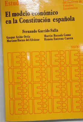 El modelo económico en la Constitución española
