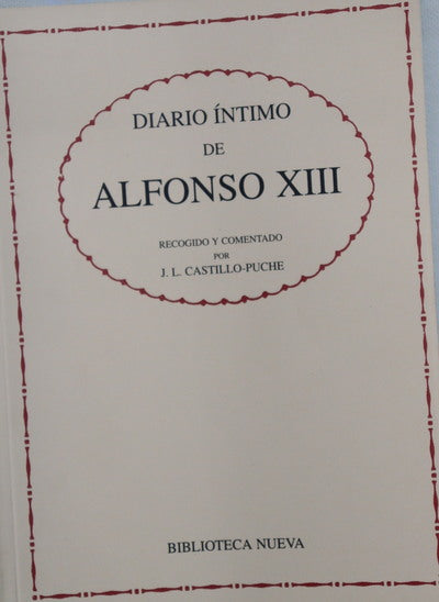 Diario íntimo de Alfonso XIII