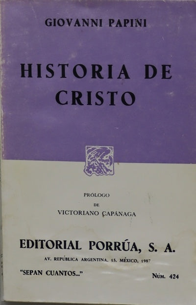 Historia de Cristo