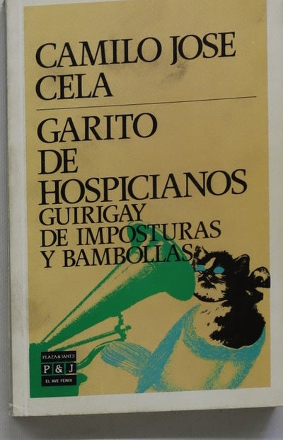 Garito de hospicianos : guirigay de imposturas y bambollas