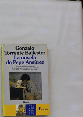 La novela de Pepe Ansúrez