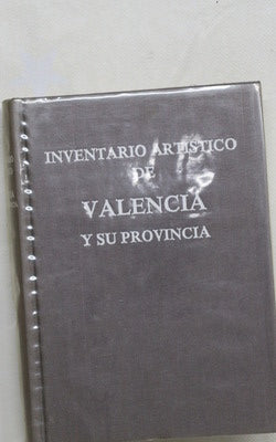 Inventario artístico de la provincia de Valencia