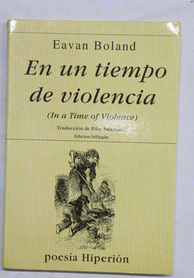 En un tiempo de violencia edición bilingüe