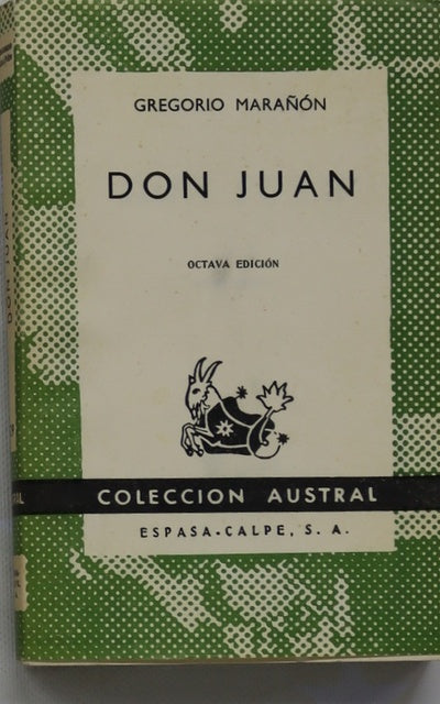 Don Juan Ensayo sobre el origen de su leyenda