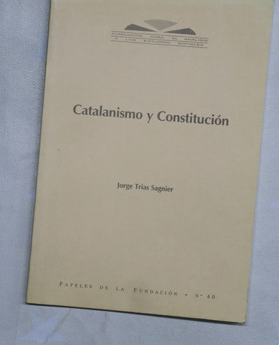 Catalanismo y constitución
