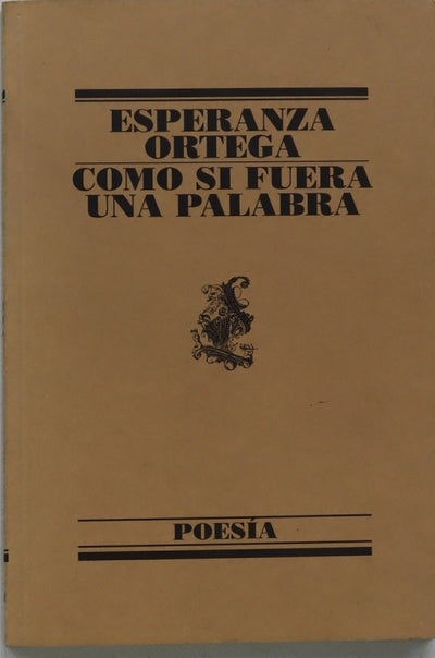 Como si fuera una palabra