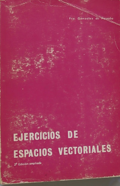 Ejercicios de espacios vectoriales