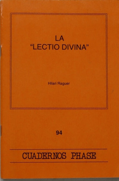 La "lectio divina"