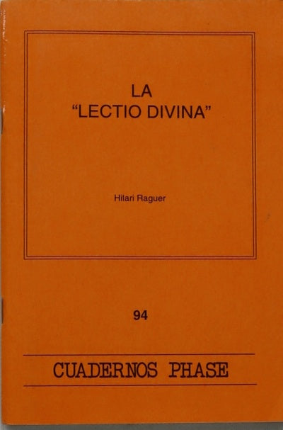 La "lectio divina"