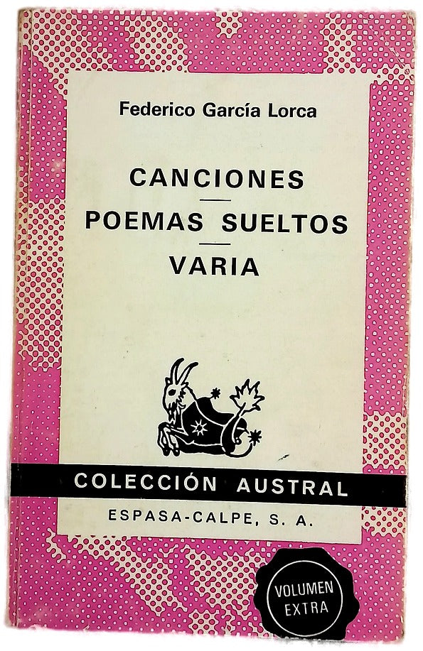 Canciones ; Poemas sueltos ; Varia