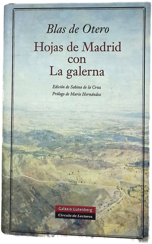 Hojas de Madrid con La galerna (1968-1977)