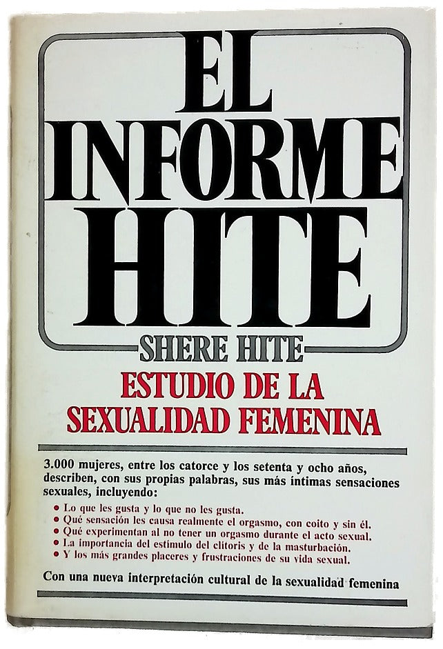 El informe Hite estudio de la sexualidad femenina