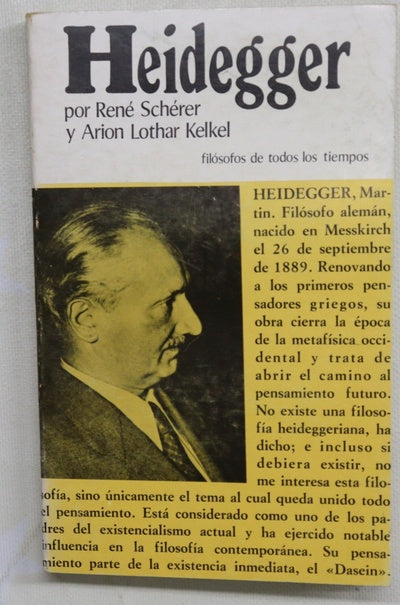 Heidegger o la experiencia del pensamiento