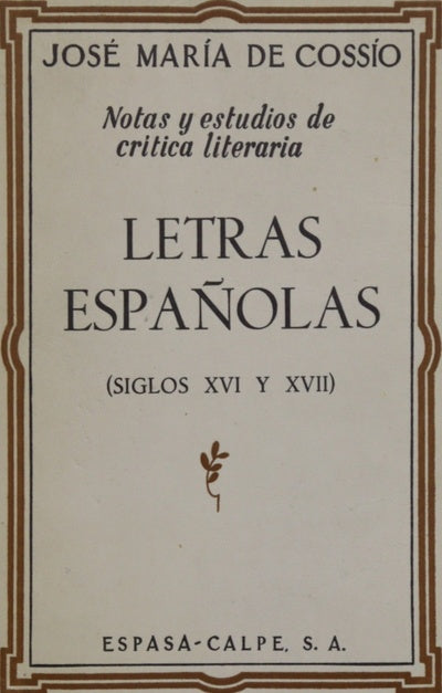 Letras Españolas