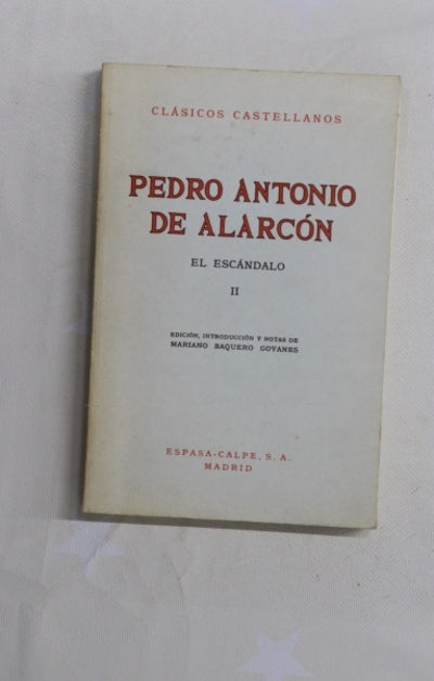 El escándalo